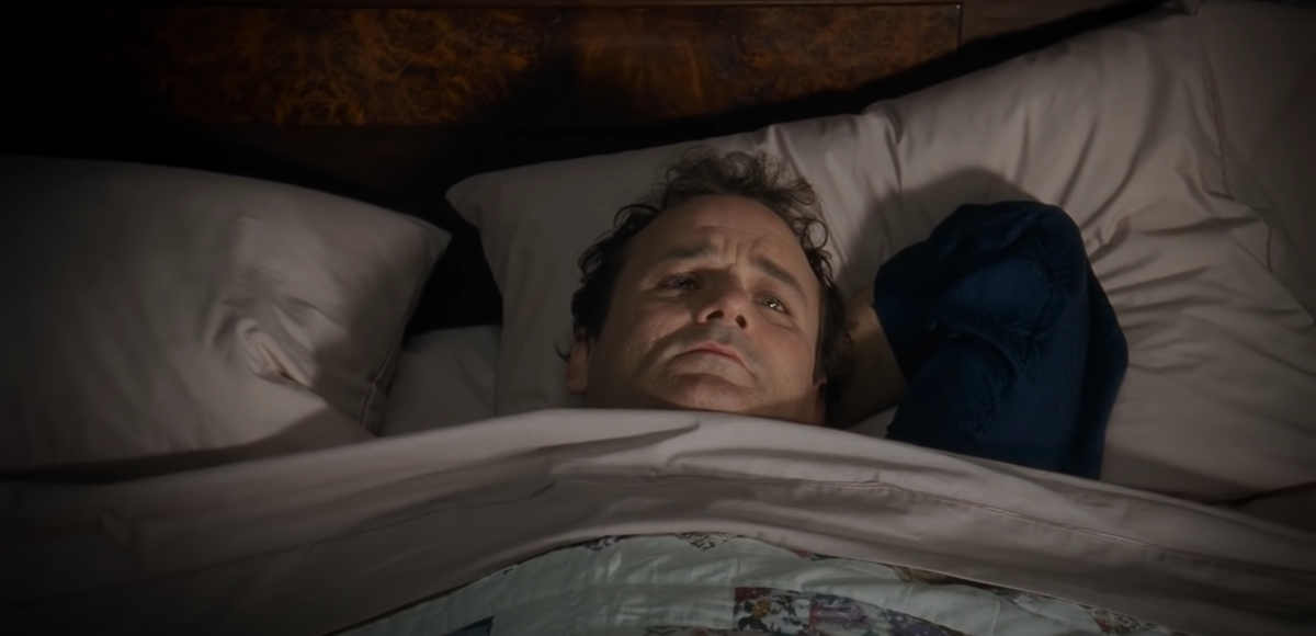 Скриншот из фильма "День сурка" (реж. Харольд Рэмис)