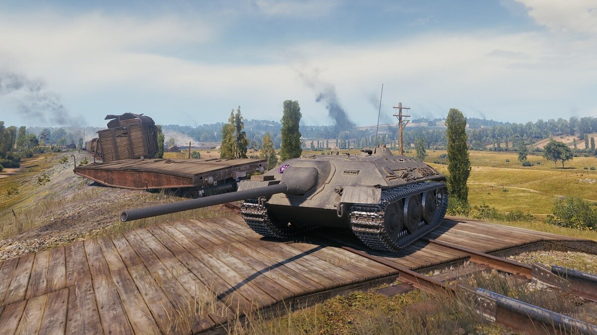 Скриншот из игры World of Tanks