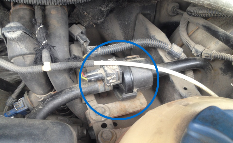 Тот самый клапан N80, проблемы с которым возникают чаще всего