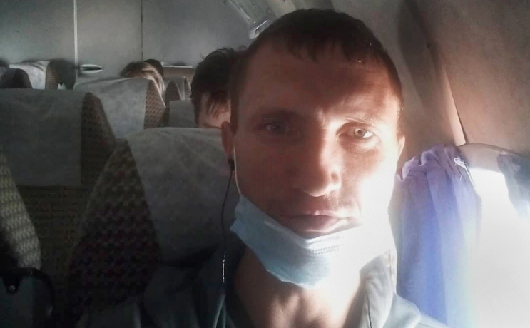 Последнее фото одного из пассажиров разбившегося Ан-26