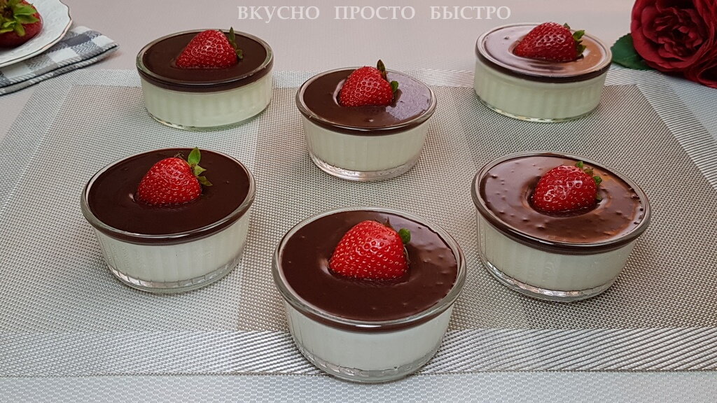 Десерт из йогурта - рецепт на канале Вкусно Просто Быстро