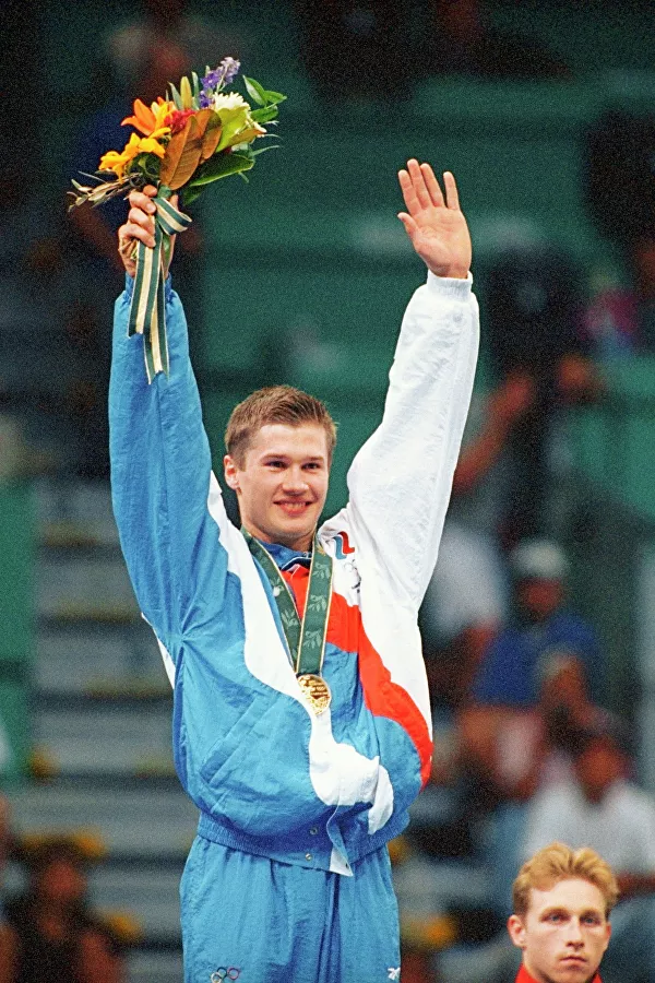 Олимпийский чемпион Немов
