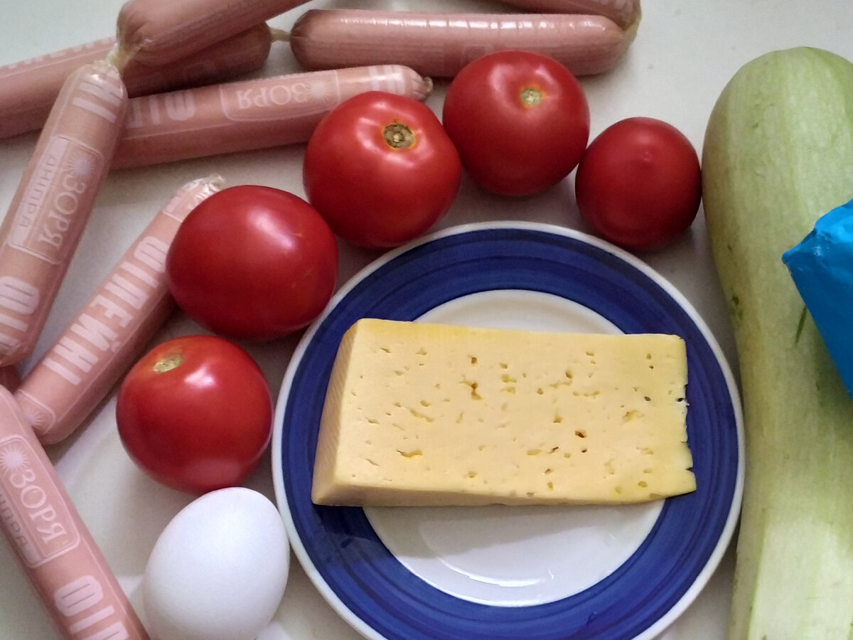 Набор продуктов для пиццы