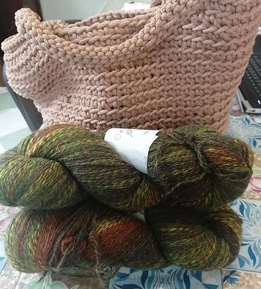 пряжа Кауни в пасмах