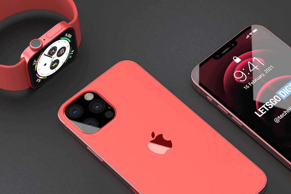 Возможный дизайн iPhone 13