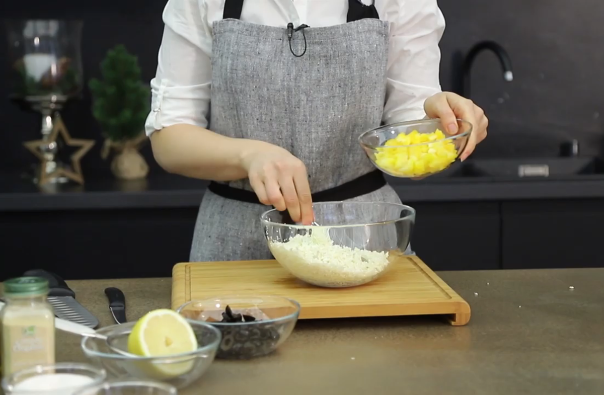 перец кубиками