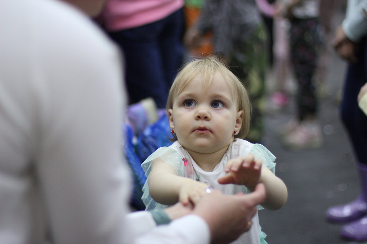 Новогодний праздник в роддоме, где Алиса появилась на свет. Декабрь 2020 года