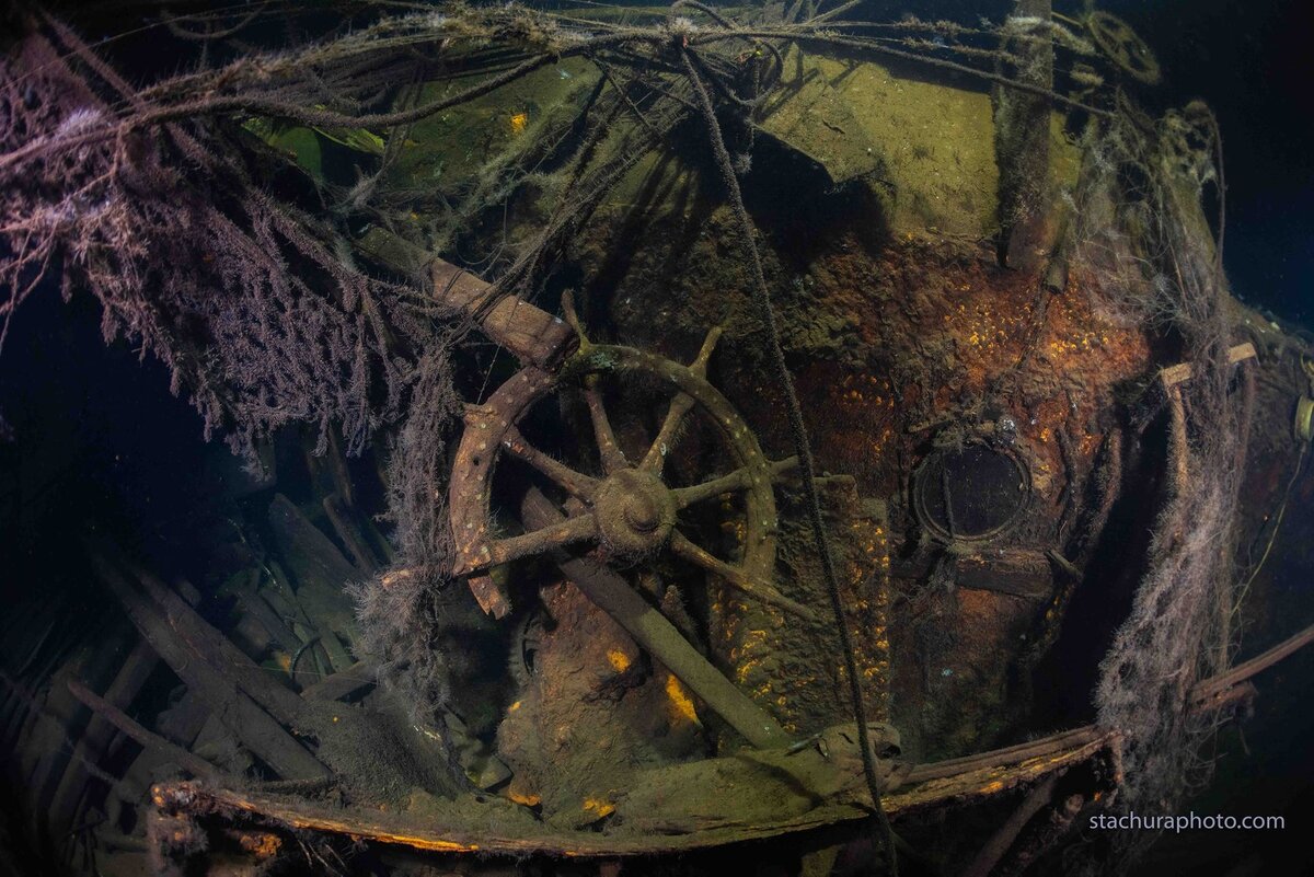 Фото затонувшего корабля