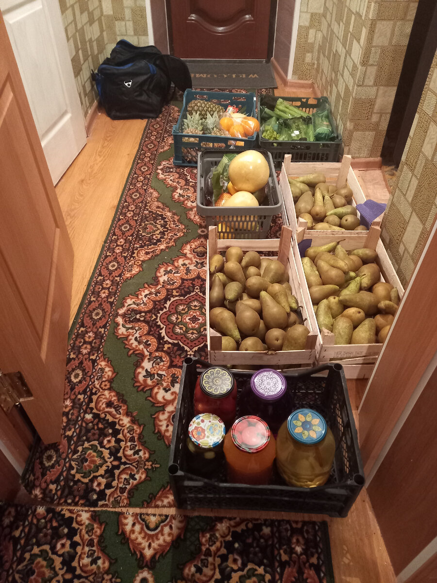 груши, ананасы, помело, сельдерей, манго, авокадо, апельсины🙂