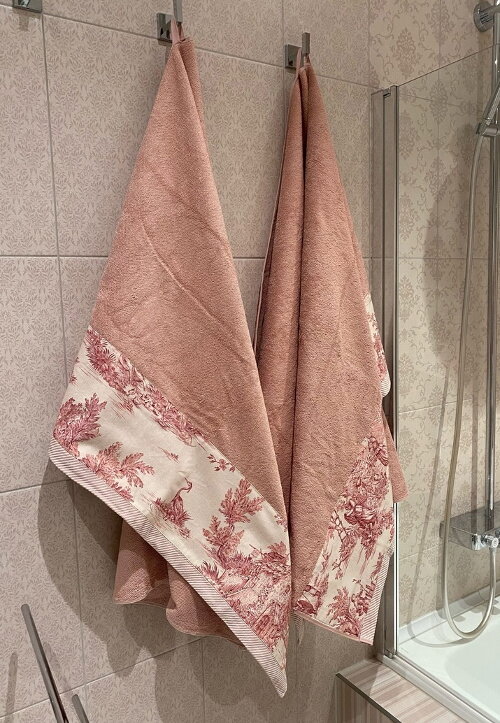 Очень красивые полотенца, которые выглядят не хуже итальянских за несколько тысяч, а стоят всего 150 рублей каждое