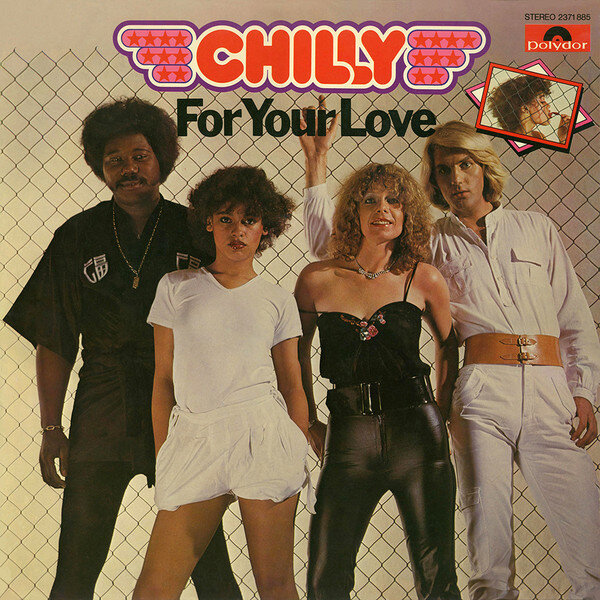 Chilly на обложке пластинки For Your Love (1978).