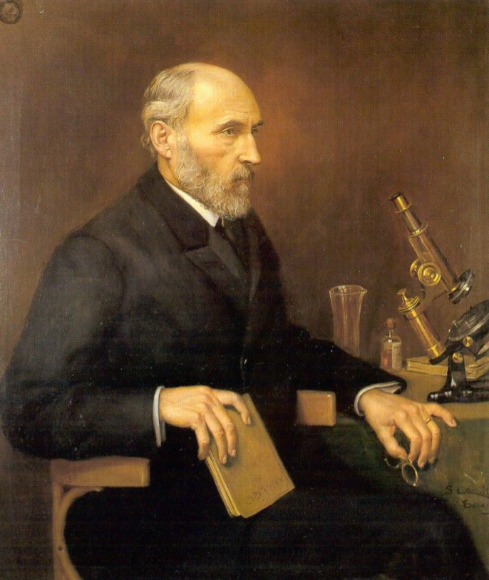 Портрет Сантьяго Рамон-и-Кахаля, Королевская академия наук Испании, 1907.