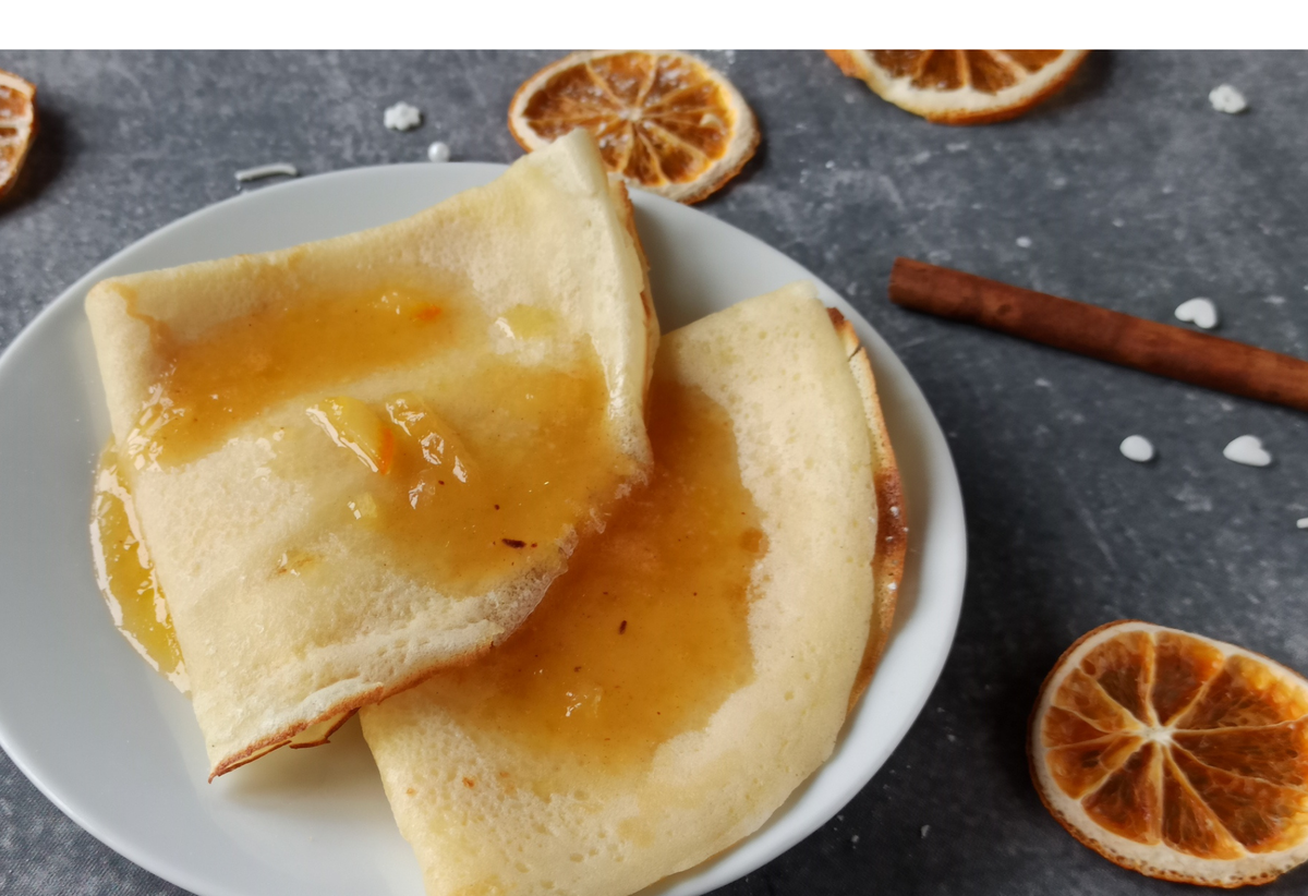 Креп сюзетт с апельсиновым соусом рецепт