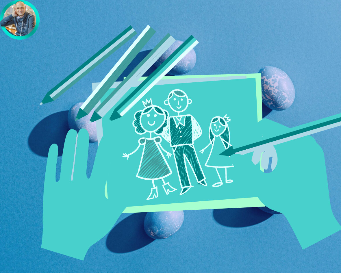 Все коллажи создаю на crello.com чтобы проиллюстрировать содержание Публикации.