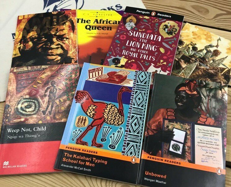 Адаптированные книги, местом действия которых является Африка