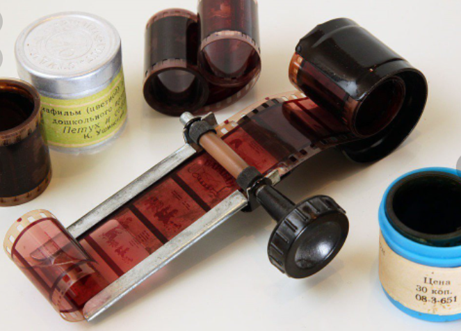 Диафильмы, в каждой коробочке жила сказка, или интересная история