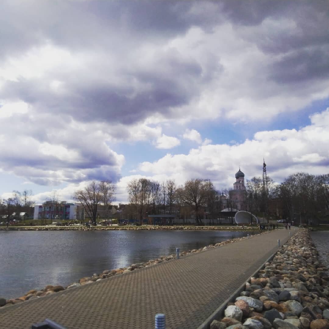 Новый пирс на новой набережной