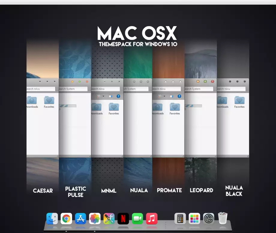 7 Тем Для Windows 10 В Стиле MacOS | Системное Администрирование И.