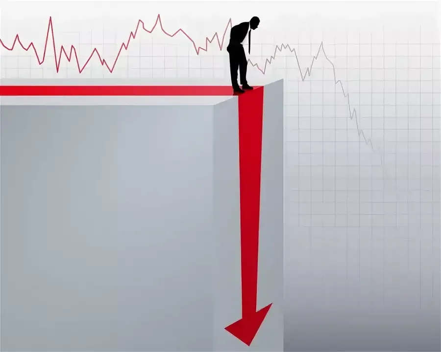 Резкое падение. Падающий график. График падения. Падение рынков иллюстрация. График упал.