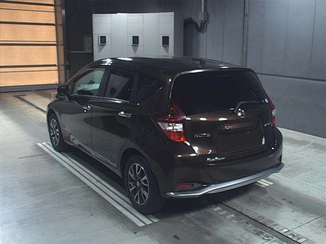 Nissan Note. Фото с аукциона Японии