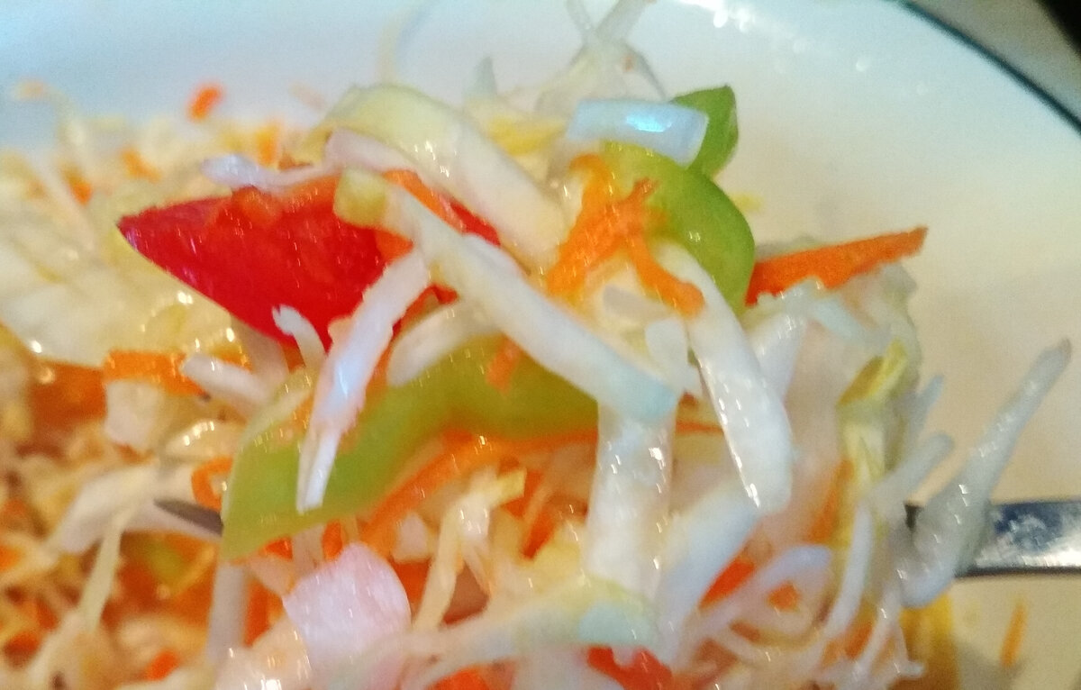 Фото автора. Вкусная хрустящая капуста.