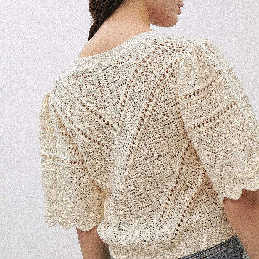 Вязаная блуза Формула Джовен