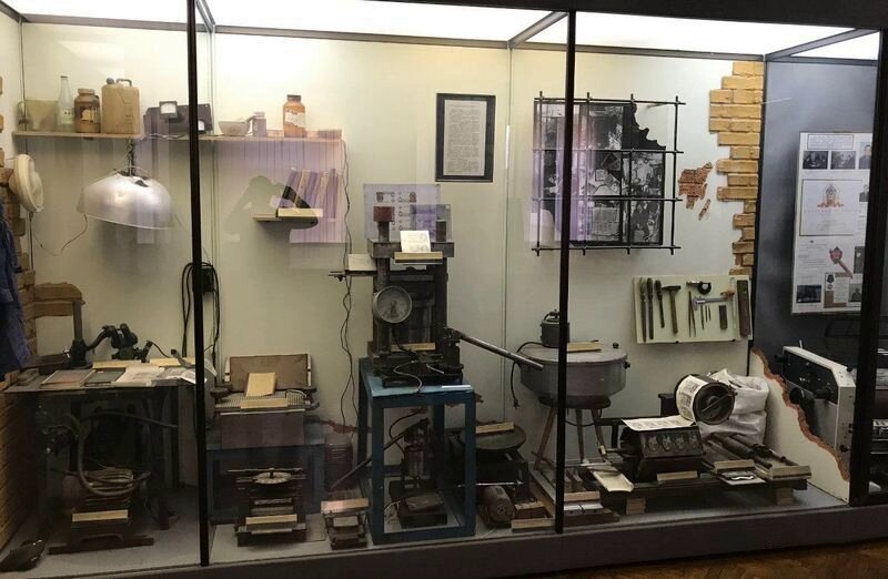 Барановская экспозиция в Центральном музее МВД РФ/ © flb.ru