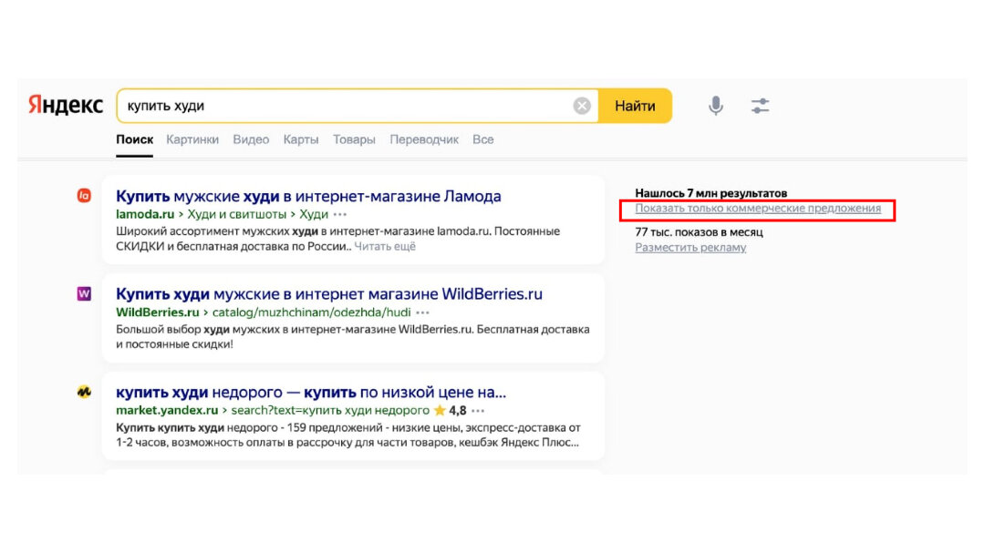 Анализ рекламы конкурентов в Яндекс 