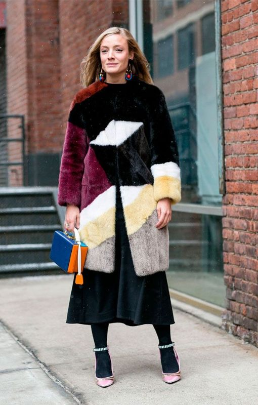 Шуба - лучший вариант при сильном морозе или промозглом ветре.