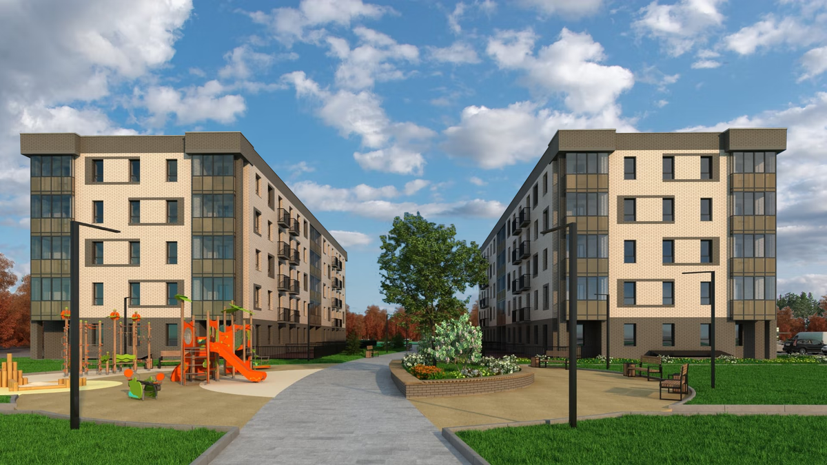                                               Территория квартала "Малахит"