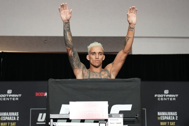 Чарльз Оливейра провалил взвешивание на UFC 274