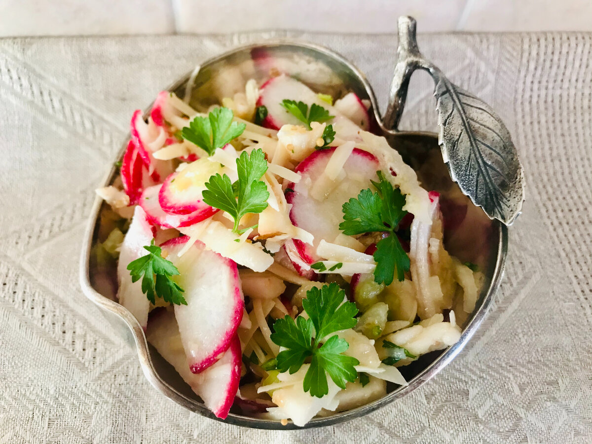 Болгарский салат из прошлого века без майонеза | Вкусная еда без труда |  Дзен