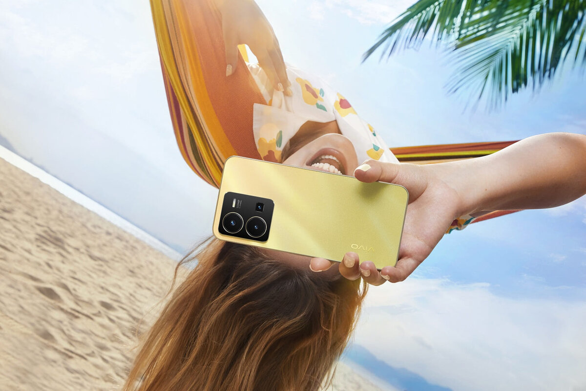 Глядя на эту картинку, я «запала» на смартфон, но в жизни vivo Y35 оказался ещё лучше!