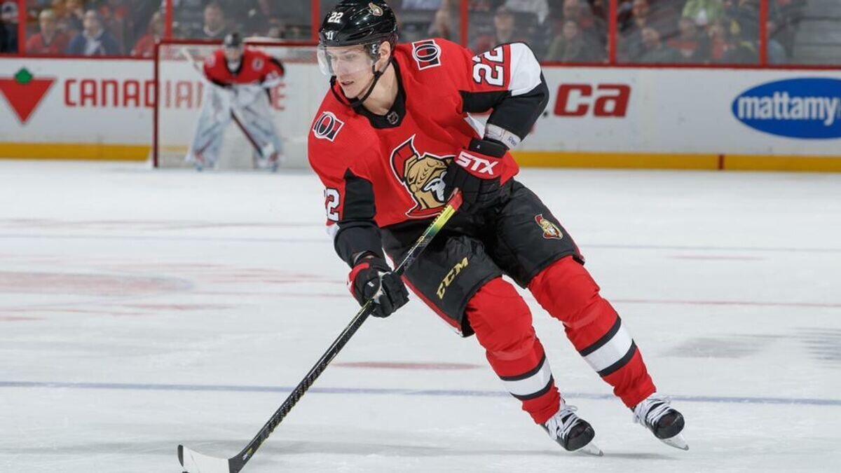    Российский хоккеист "Оттавы Сенаторз" Никита Зайцев© официальный сайт НХЛ