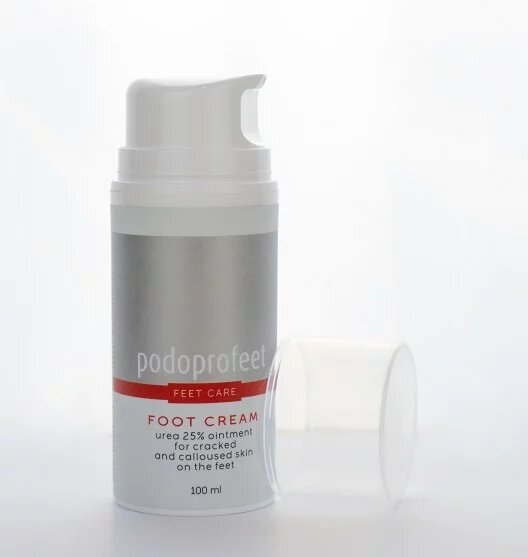 PODOPROFEET Ointment for cracked and calloused skin on the feet contains 25% urea