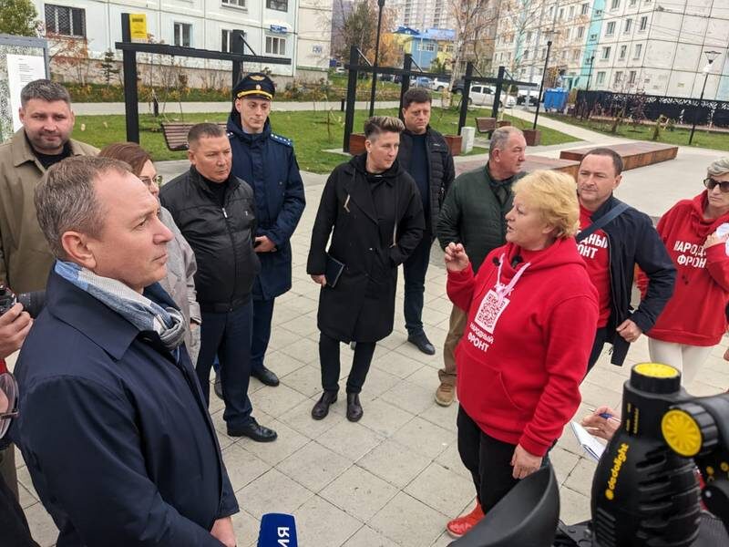 Фото: сайт правительства Сахалинской области. Светлана Калинина поделилась своим опытом организации общественных пространств 