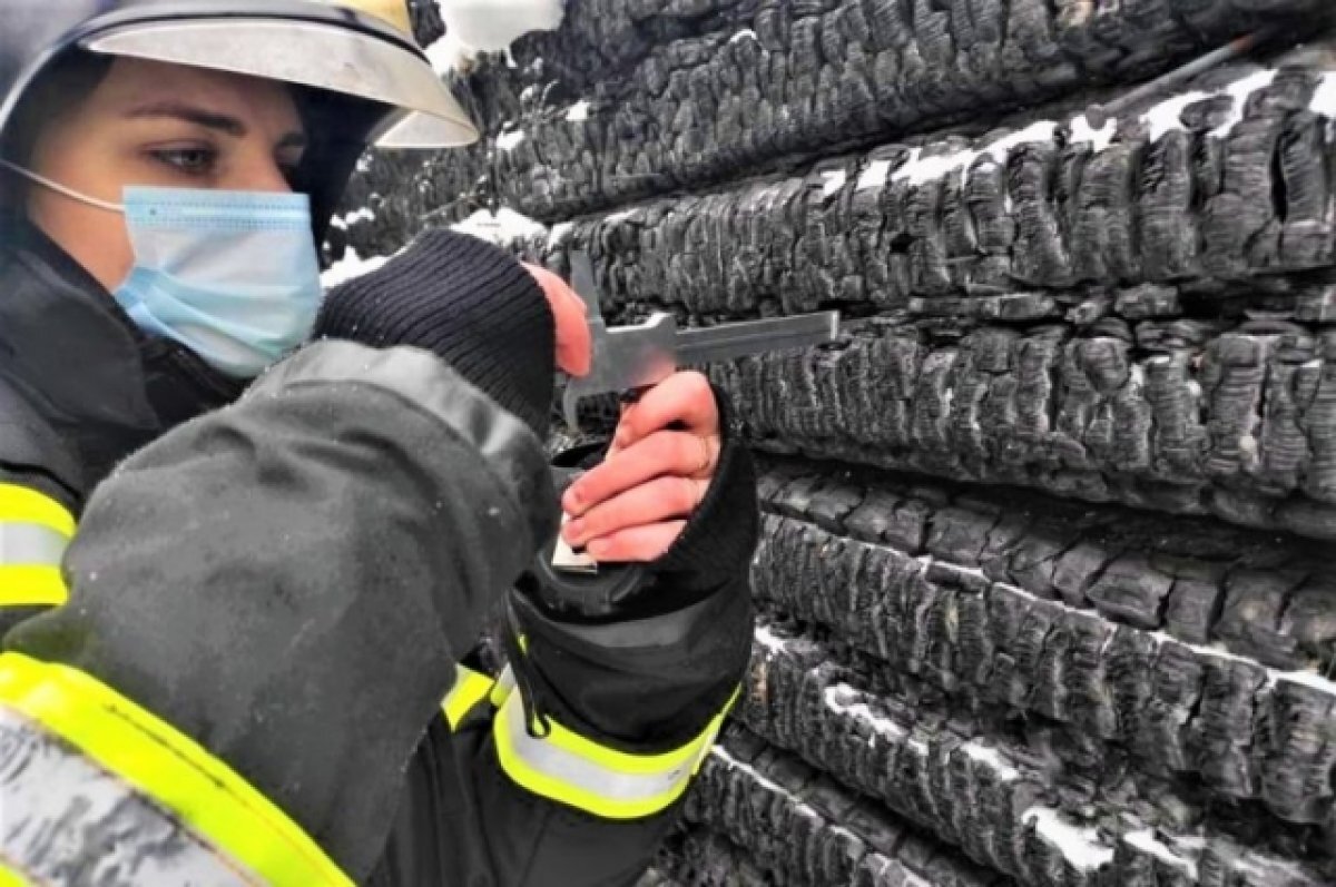    В Тверской области работает лучший дознаватель МЧС, медалист Наталья Косых