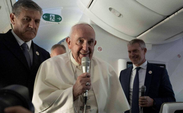 Пресс-конференция Папы Франциска (6 ноября 2022 г.)