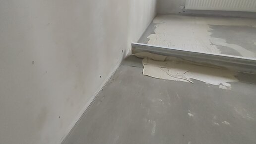 Как недорого Выровнять неровную Стяжку от застройщика под ламинат ...