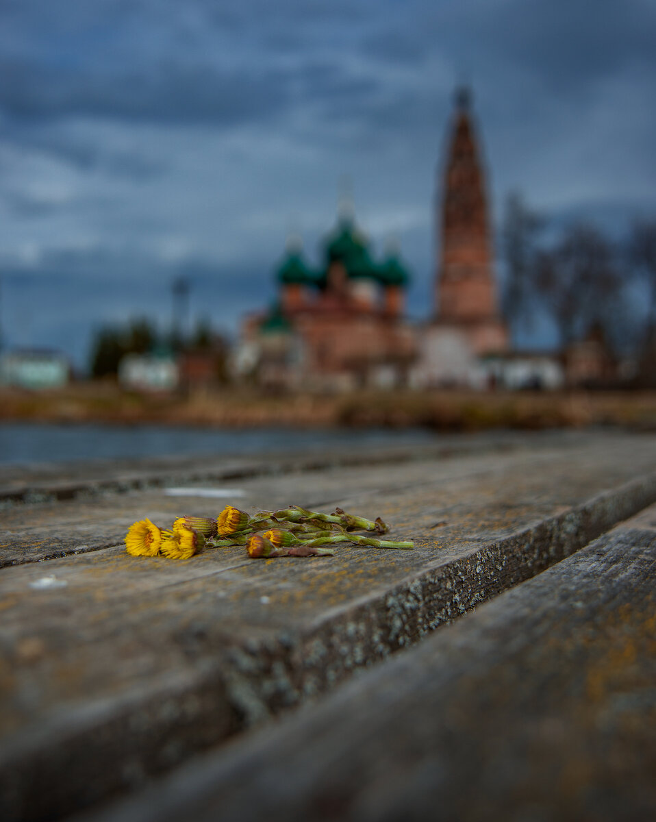 Вид на Великосельский кремль