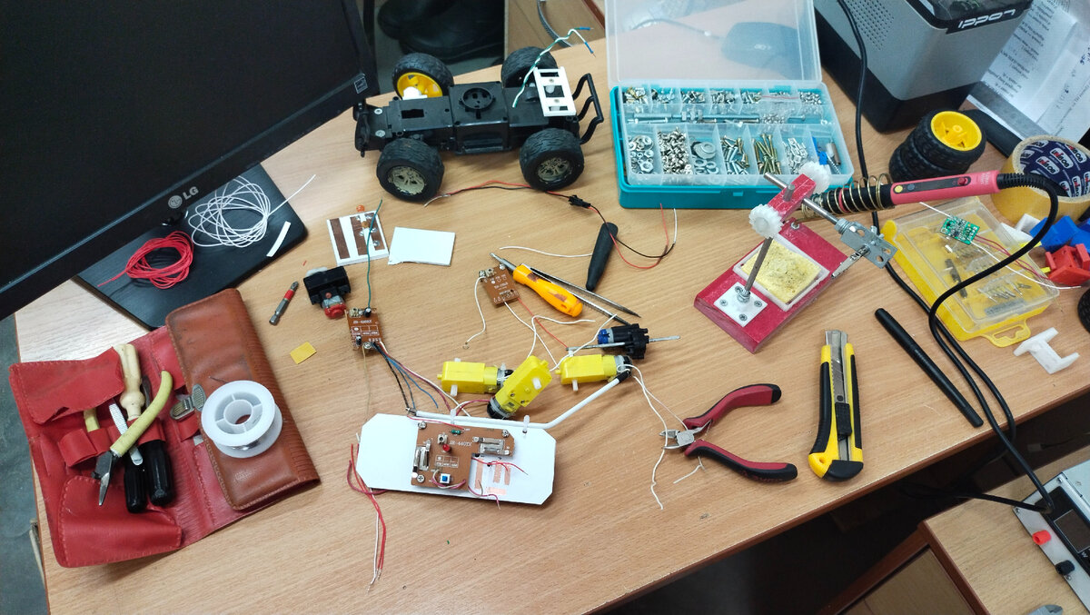 В процессе создания шедевра