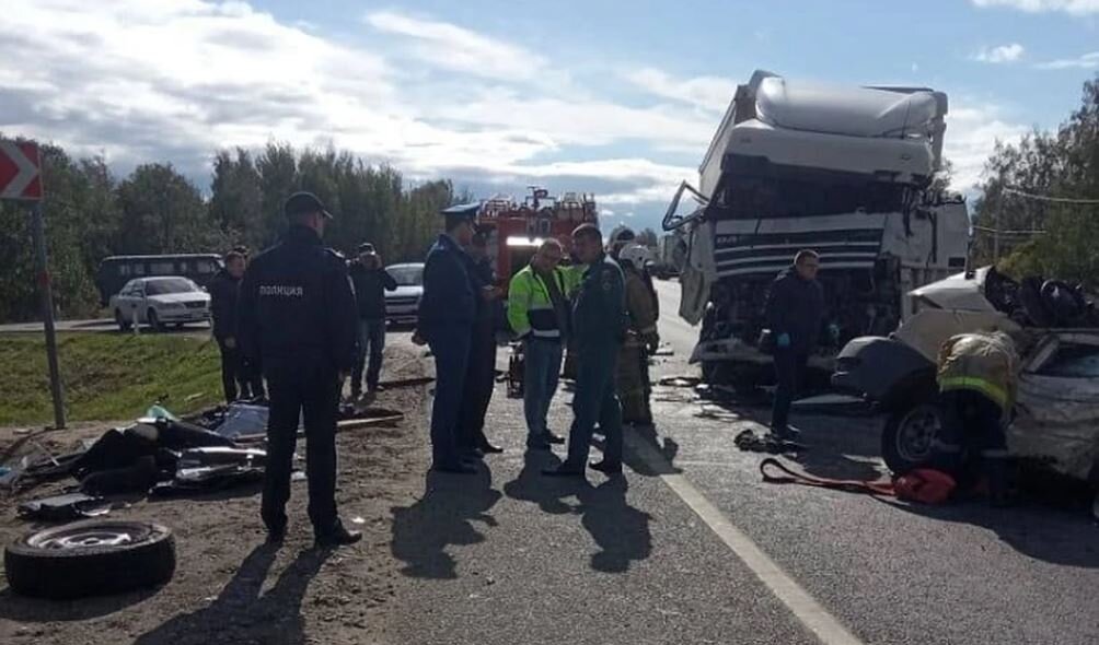 Видеорегистратор запечатлел момент смертельного дтп на трассе м 5