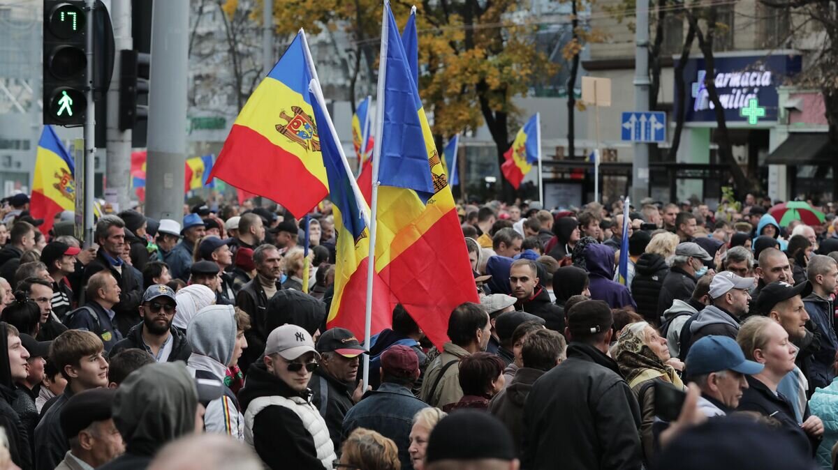    Акция протеста оппозиции в Молдове© Sputnik / Родион Прока