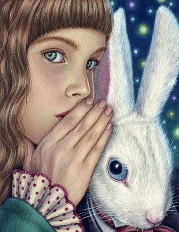 Алиса в стране чудес. Изображение из интернета.