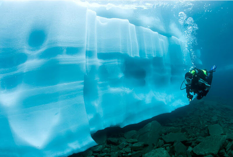 Ice Diving Байкал