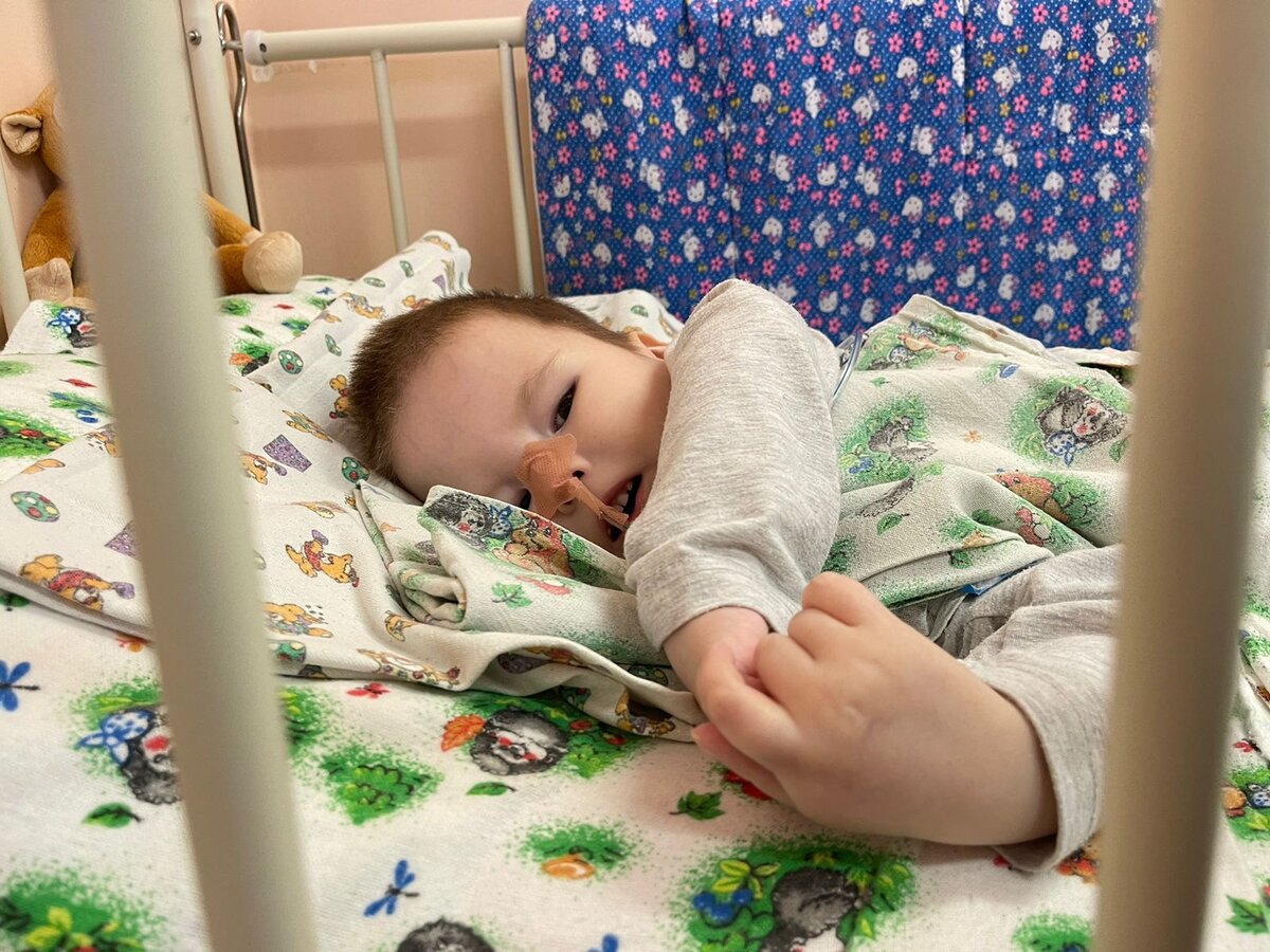 Богдан в доме ребёнка Ульяновской области.