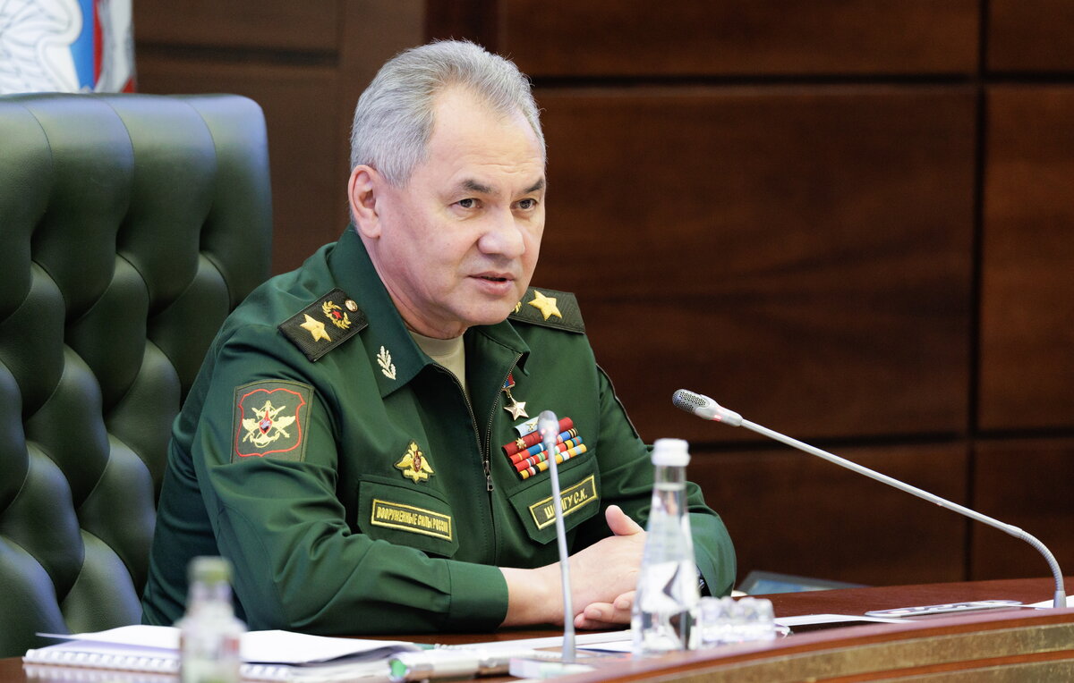    Министр обороны РФ Сергей Шойгу  Вадим Савицкий/Пресс-служба Минобороны РФ/ТАСС