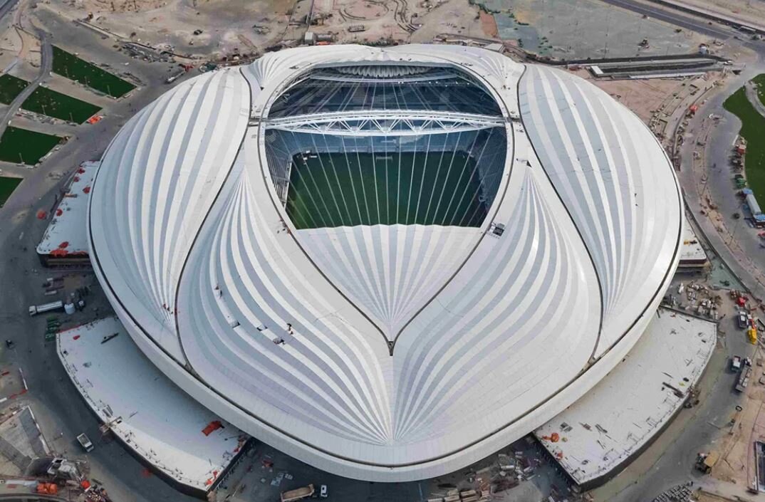 Стадион "Аль-Джануб" в Катаре.