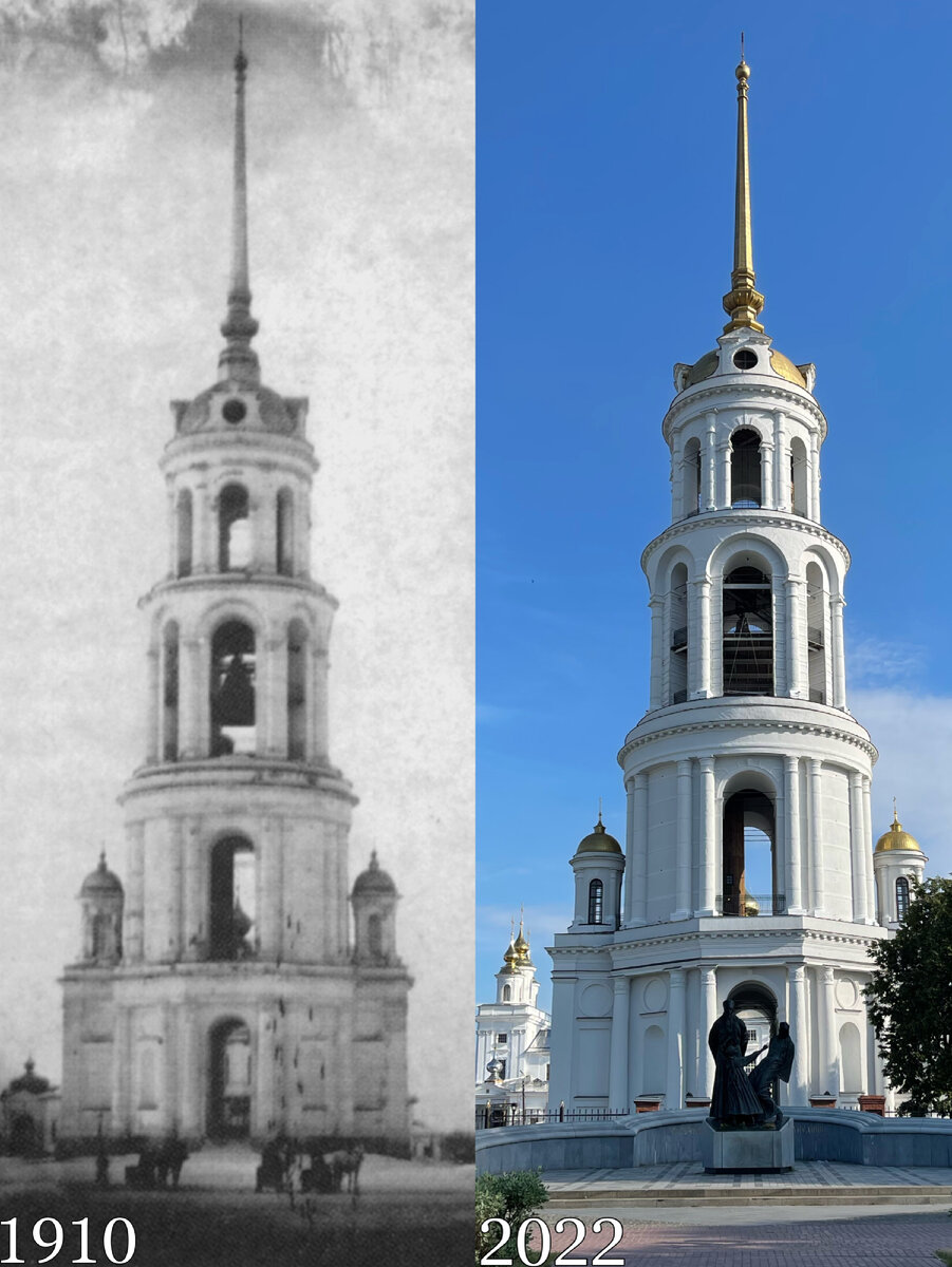 Прекрасный старый русский город Шуя. Было/стало | Now&Then Russia | Дзен