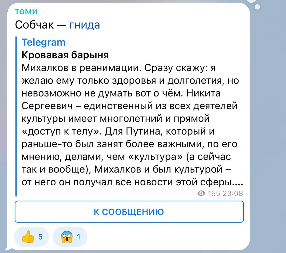    Фото: telegram “Кровавая Барыня” Дарья Рубайло